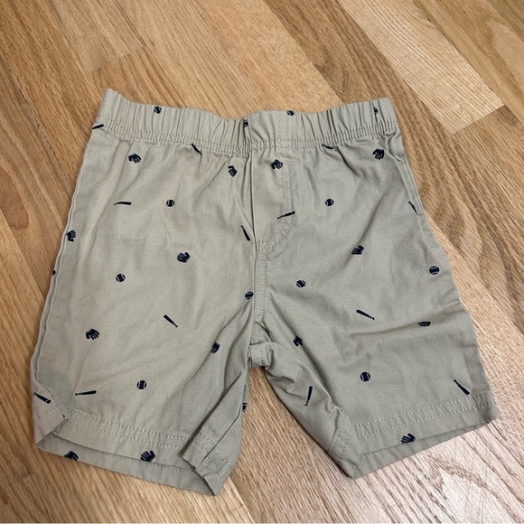 2T Jordan Nike Carter’s Shorts Bundle Sports Football Baseball Lot 24 mos Tan - Picture 7 of 9